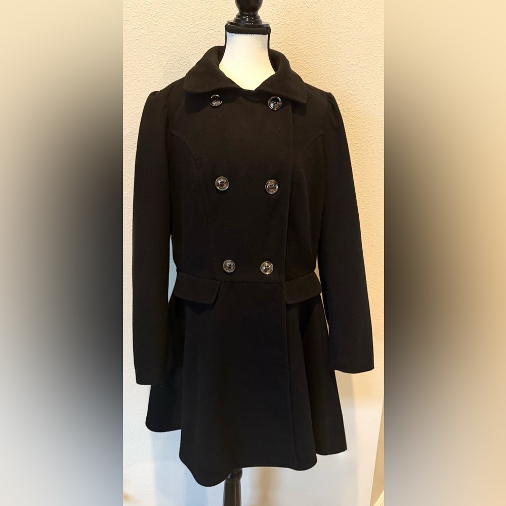 Ashley Stewart Black Trench Coat